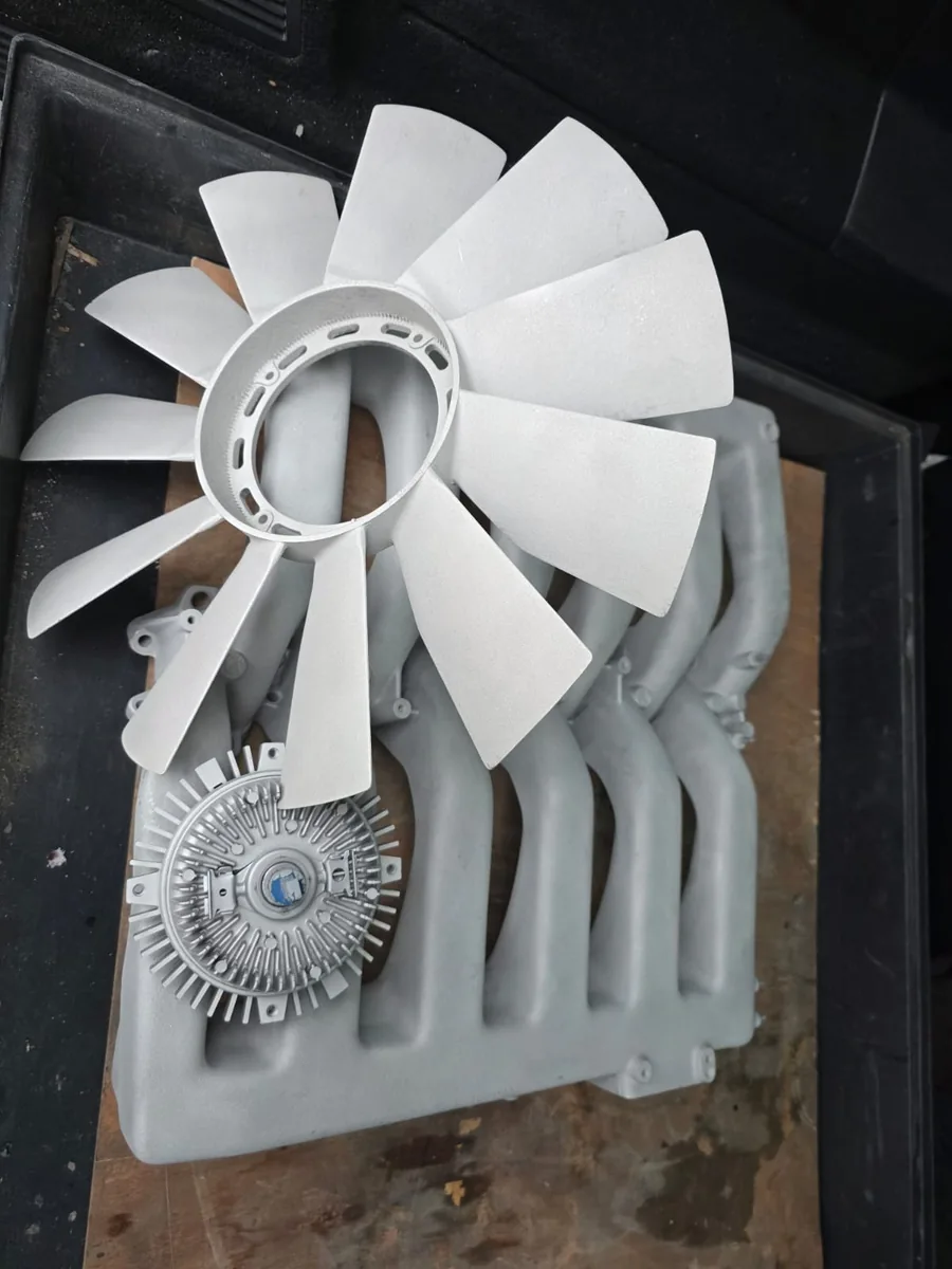 Sandgestrahltes Metallteil
